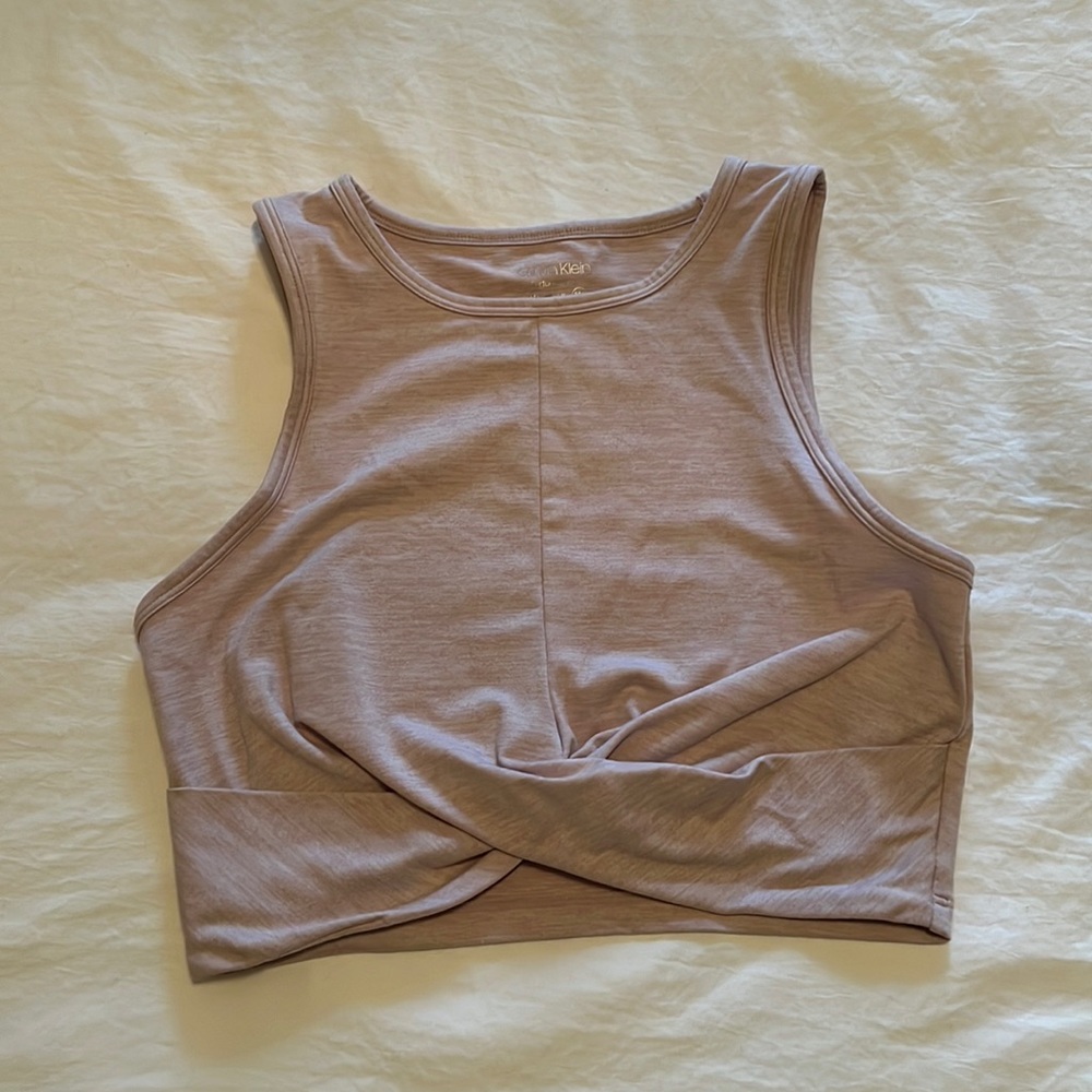 Used Calvin klein women’s Top  size XS in Pink color